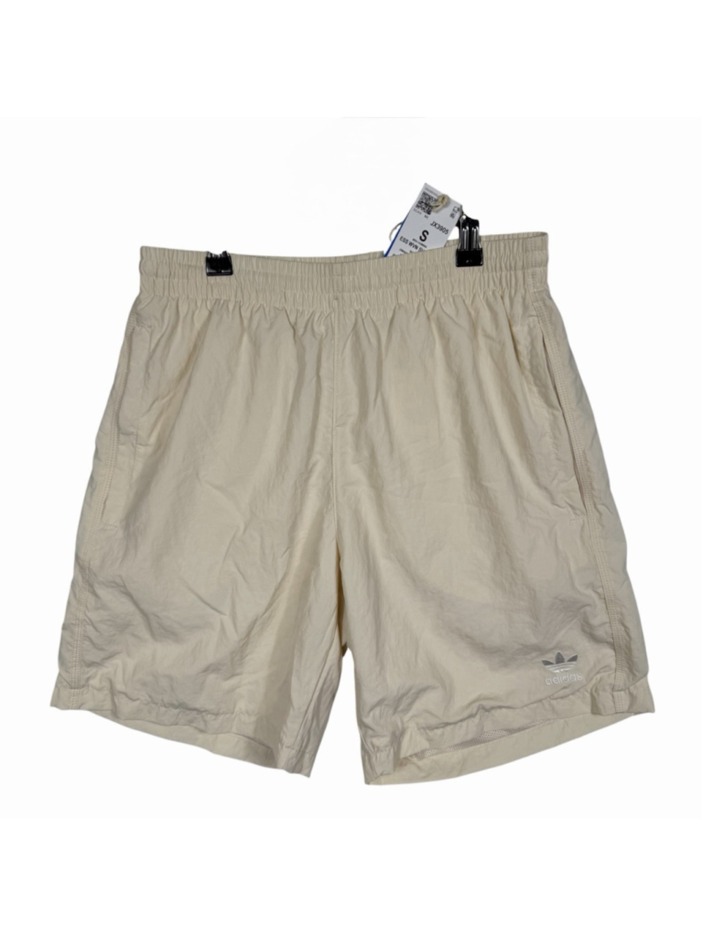 Adidas Originals Shorts Wonder White Athletic Running Casual Men's Small NWT